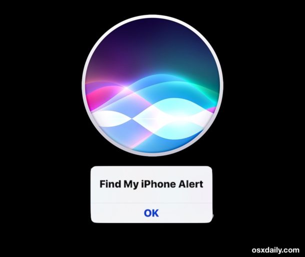 How to Find a Lost iPhone with Siri