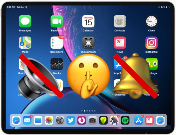 How to Mute iPad to Turn Off Sound and Audio Output